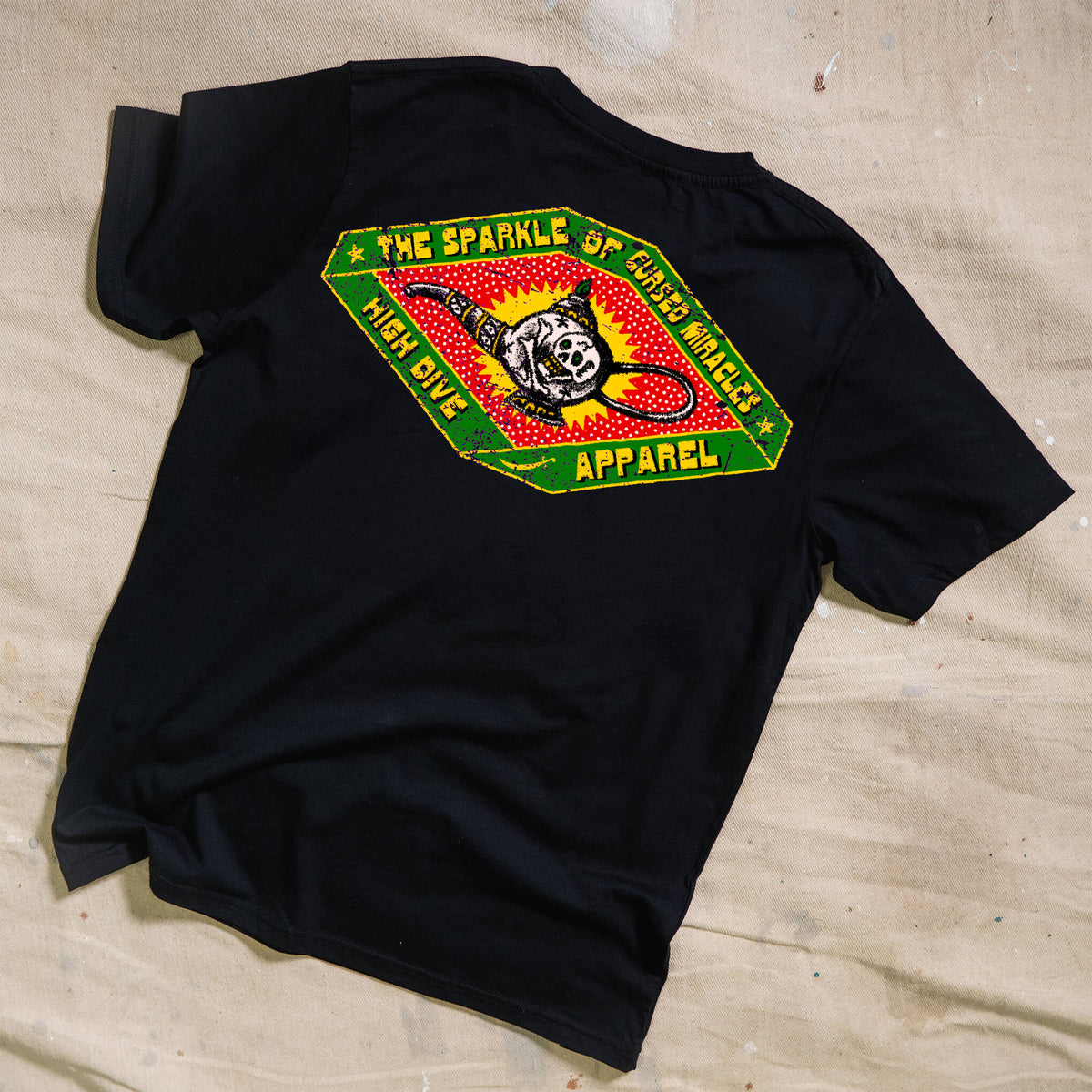 Cursed Miracles Black Tee