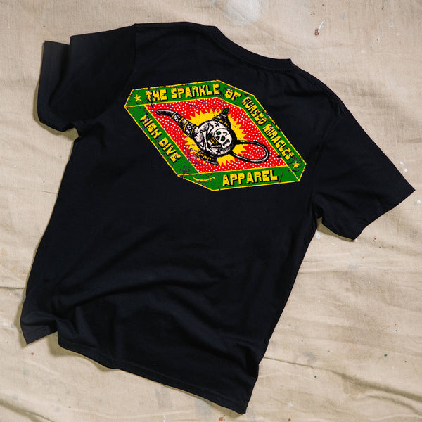 Cursed Miracles Black Tee