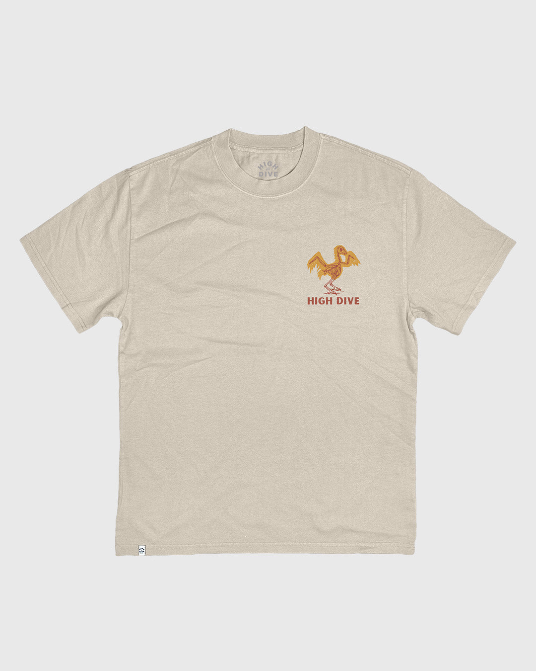 Limited Edition Dead Inside Heavy Tee Faded Bone