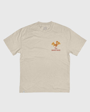 Limited Edition Dead Inside Heavy Tee Faded Bone