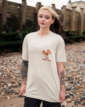 Dead Inside Heavy Faded Bone Tee