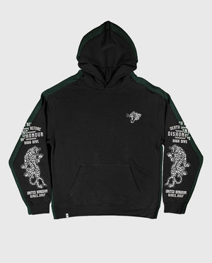 Death Before Dishonour Black Oversized Hoody