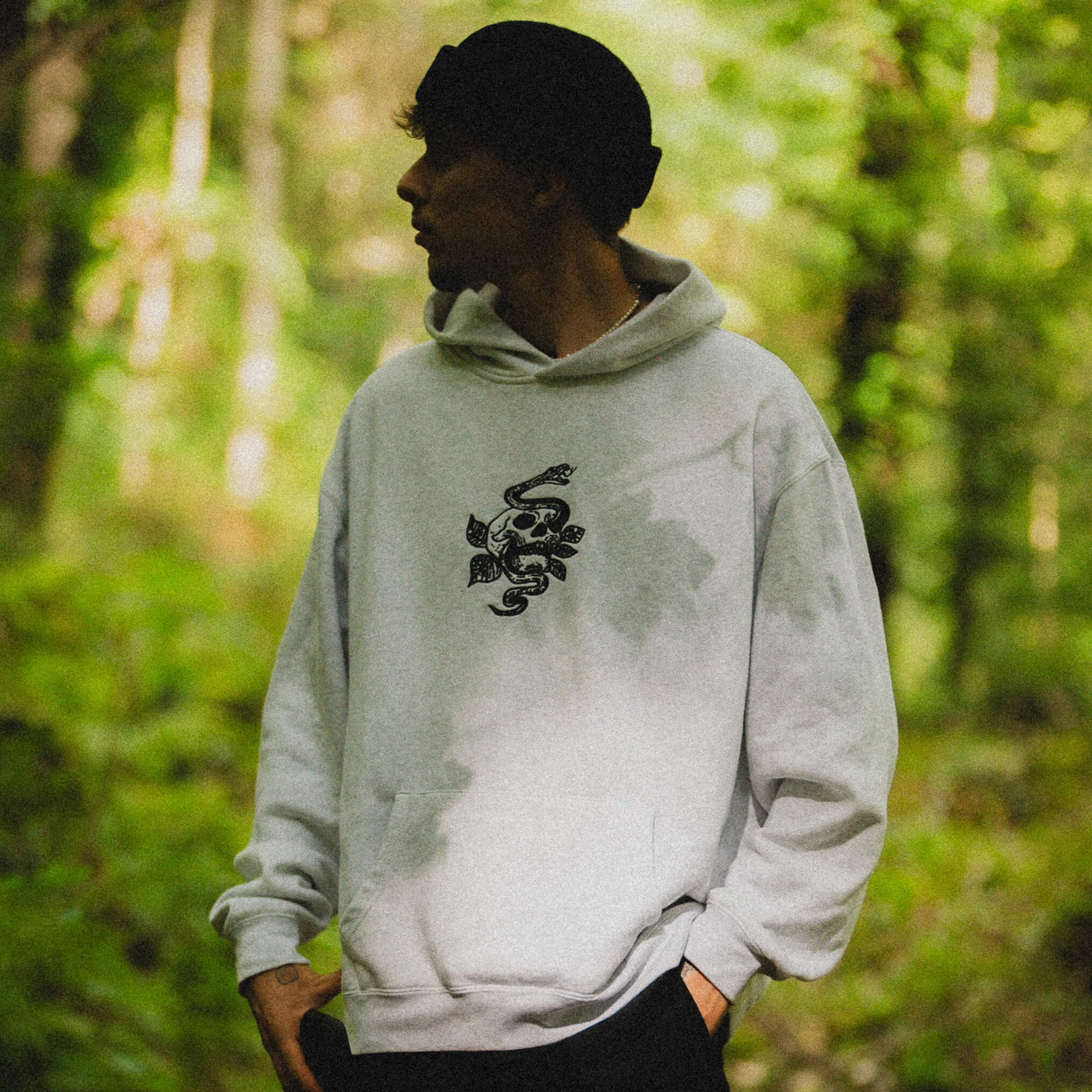 Decay Embroidered Oversized Hoodie