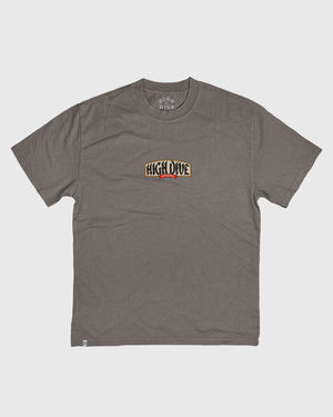 Eagle Heavy Faded Grey Tee