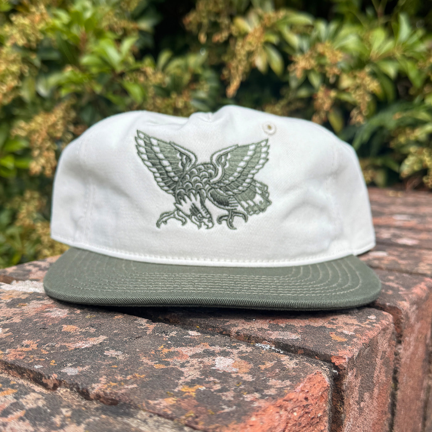 Eagle Army Green Two Tone Cap