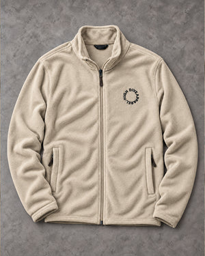 High Dive Circle Ecru Fleece