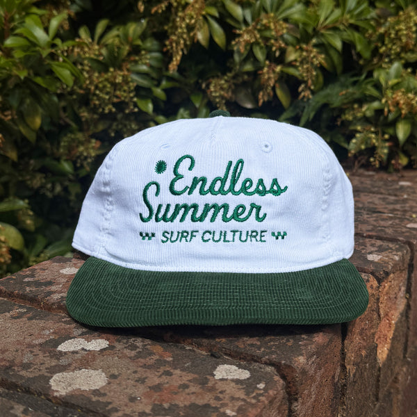 Endless Summer Green Two Tone Cord Cap