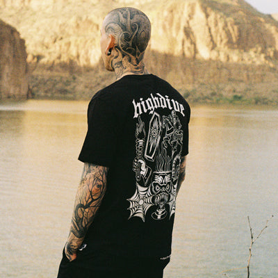 Ezra Flash Black  T-Shirt