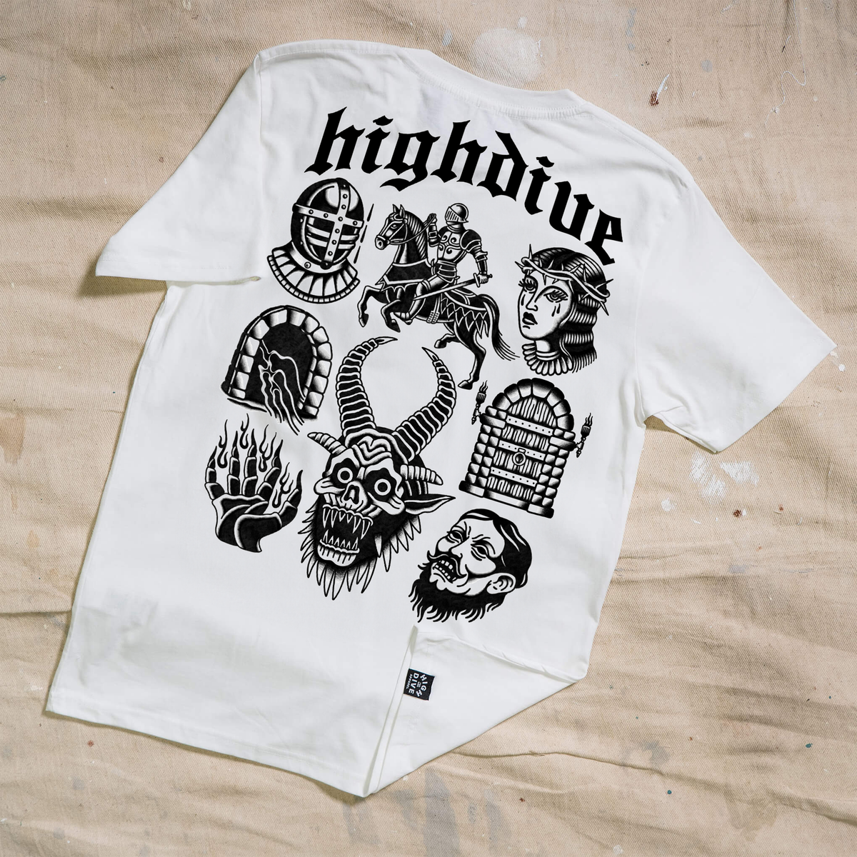 Ezra Flash White T-Shirt