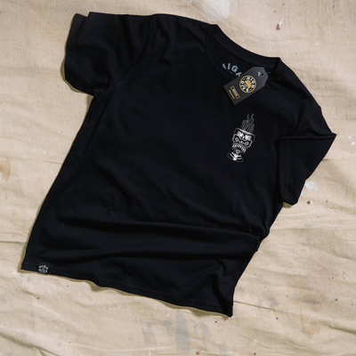 Ezra Flash Black  T-Shirt