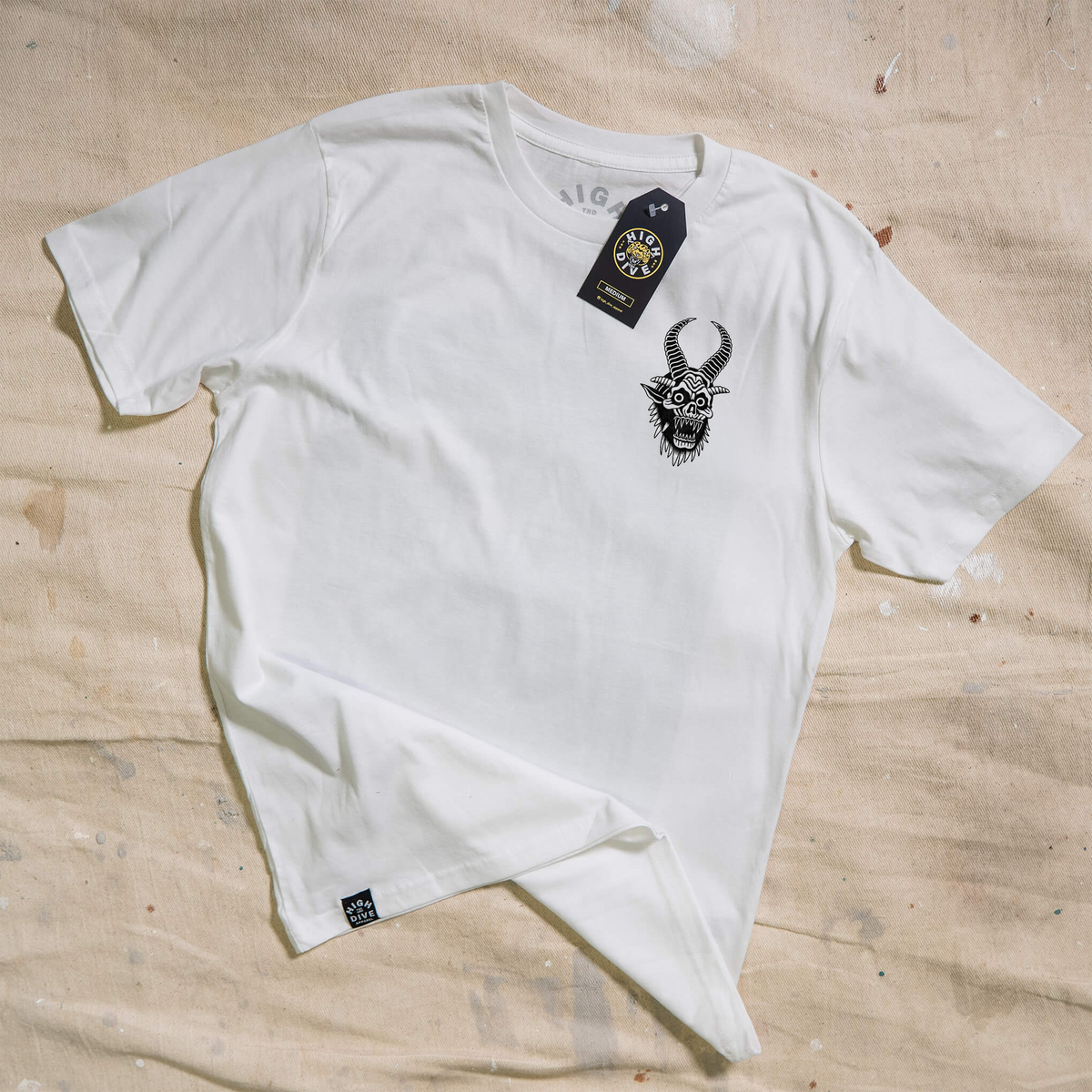 Ezra Flash White T-Shirt