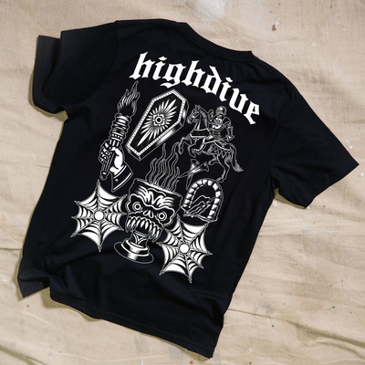 Ezra Flash Black  T-Shirt