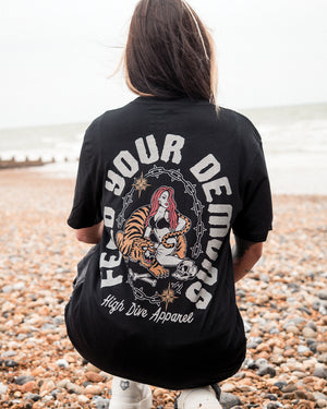 Feed Your Demons Black T-Shirt