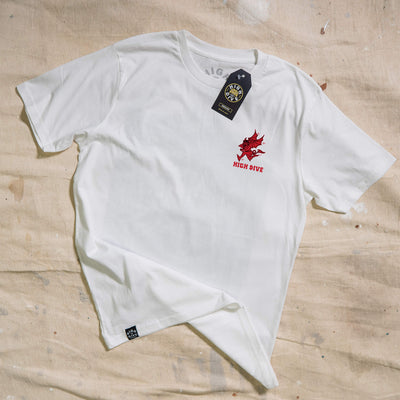 Faster Than My Demons White T-Shirt