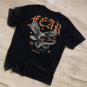 Fear Black Tee