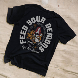 Feed Your Demons Black T-Shirt