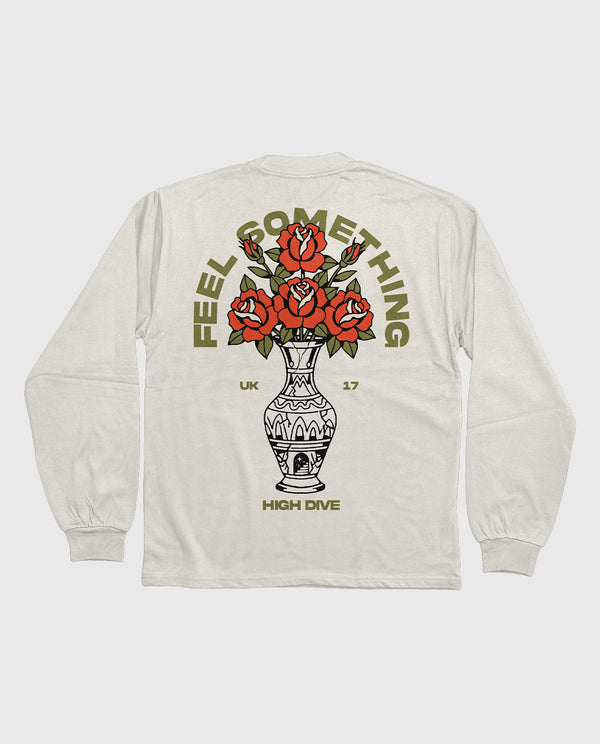 Feel Something Heavy Faded Bone Long Sleeve