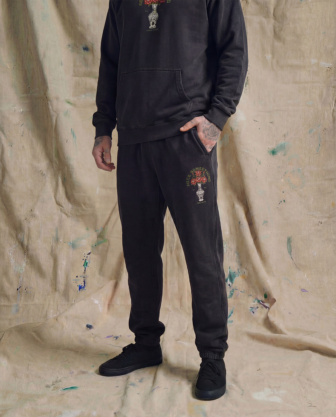 Feel Something Relax Faded Joggers