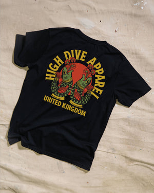 Lucky Fish Black T-Shirt