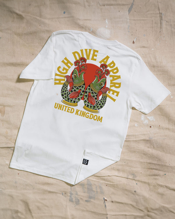 Lucky Fish White T-Shirt