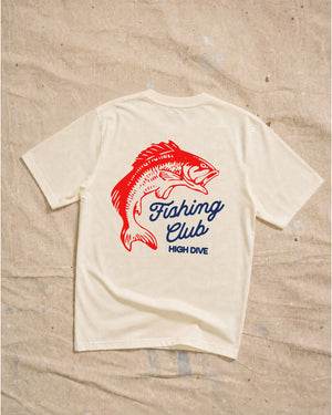 Fishing Club Ecru Tee