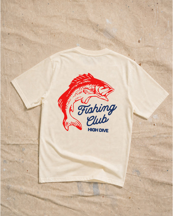Fishing Club Ecru Tee