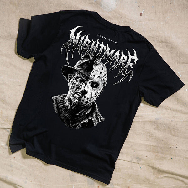 Freddy vs Jason Nightmare Black T-Shirt