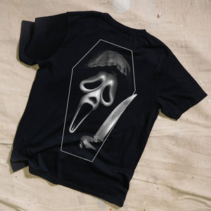Ghostface Coffin Black T-Shirt