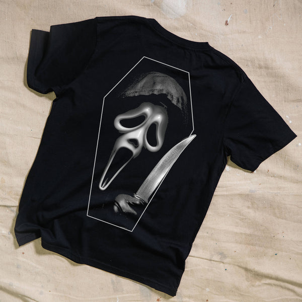 Ghostface Coffin Black T-Shirt