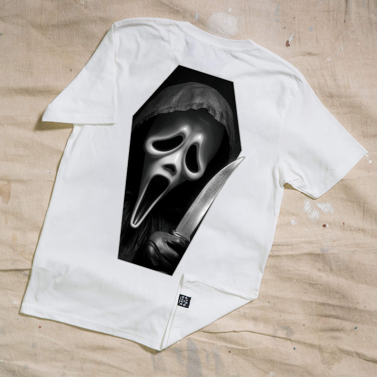 Ghostface Coffin White T-Shirt