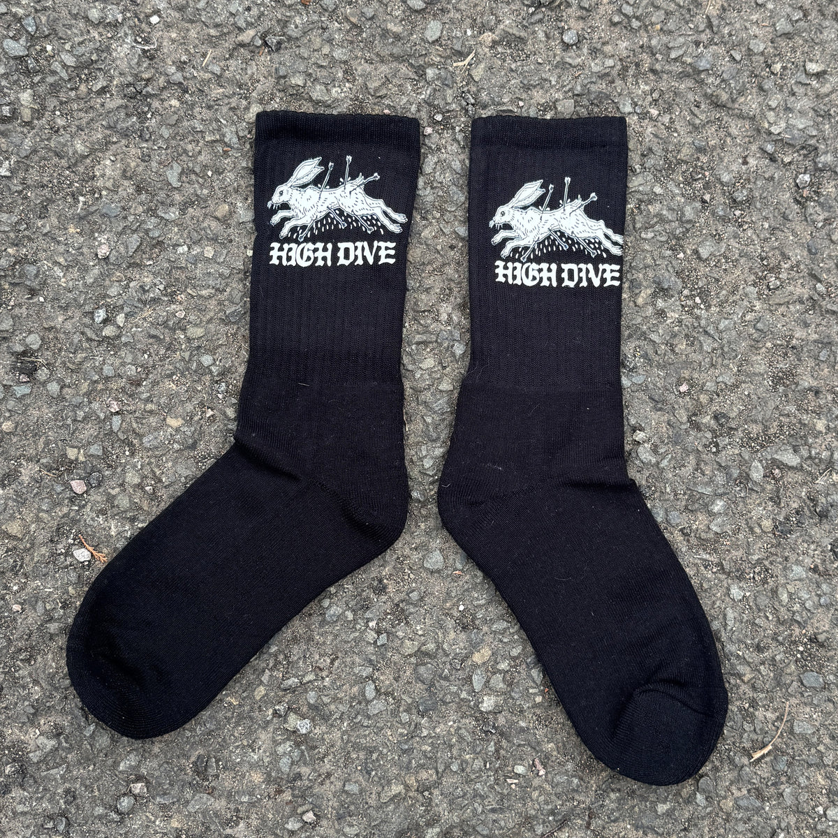 Hare Black Socks