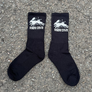 Hare Black Socks