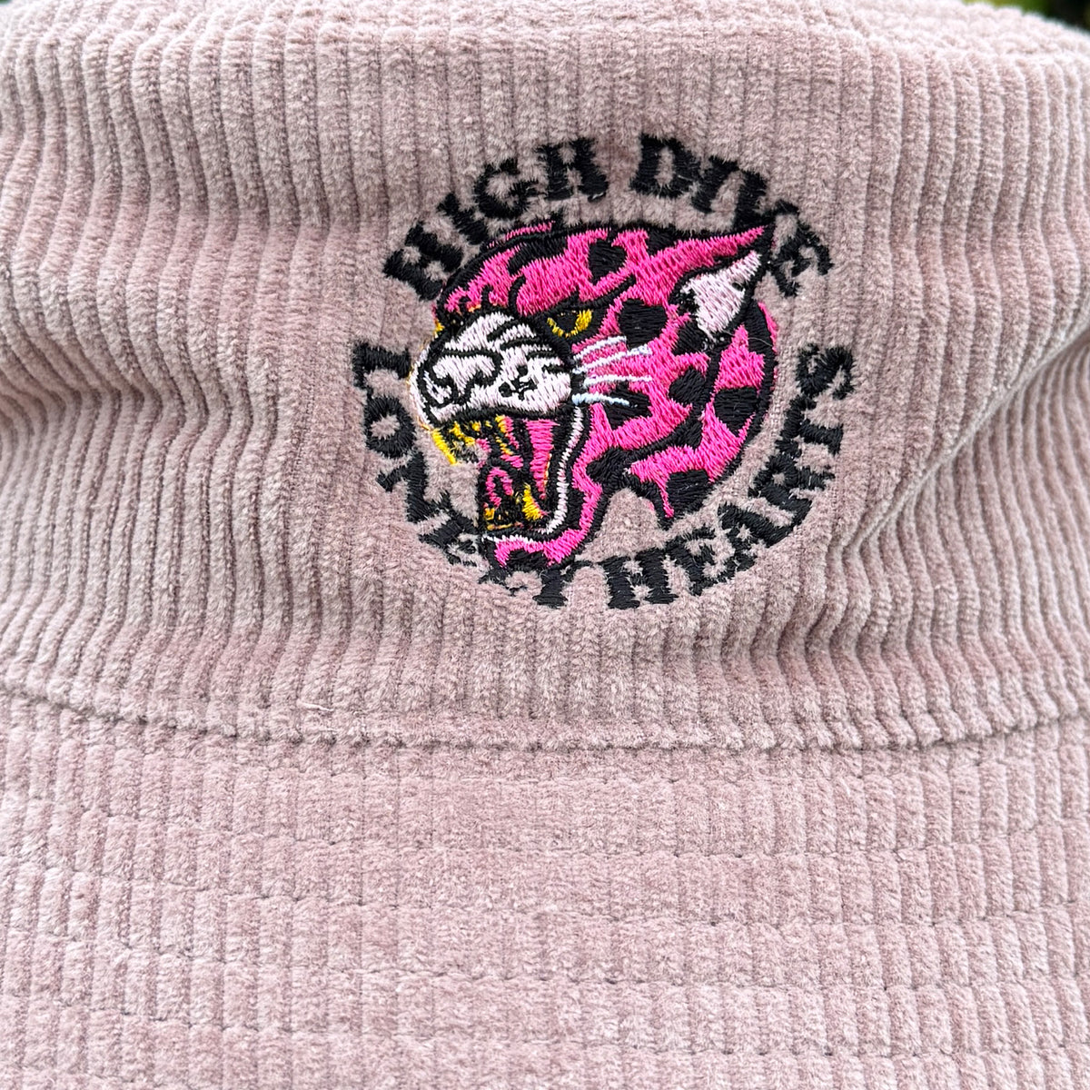 Lonely Hearts Hazy Pink Bucket Hat