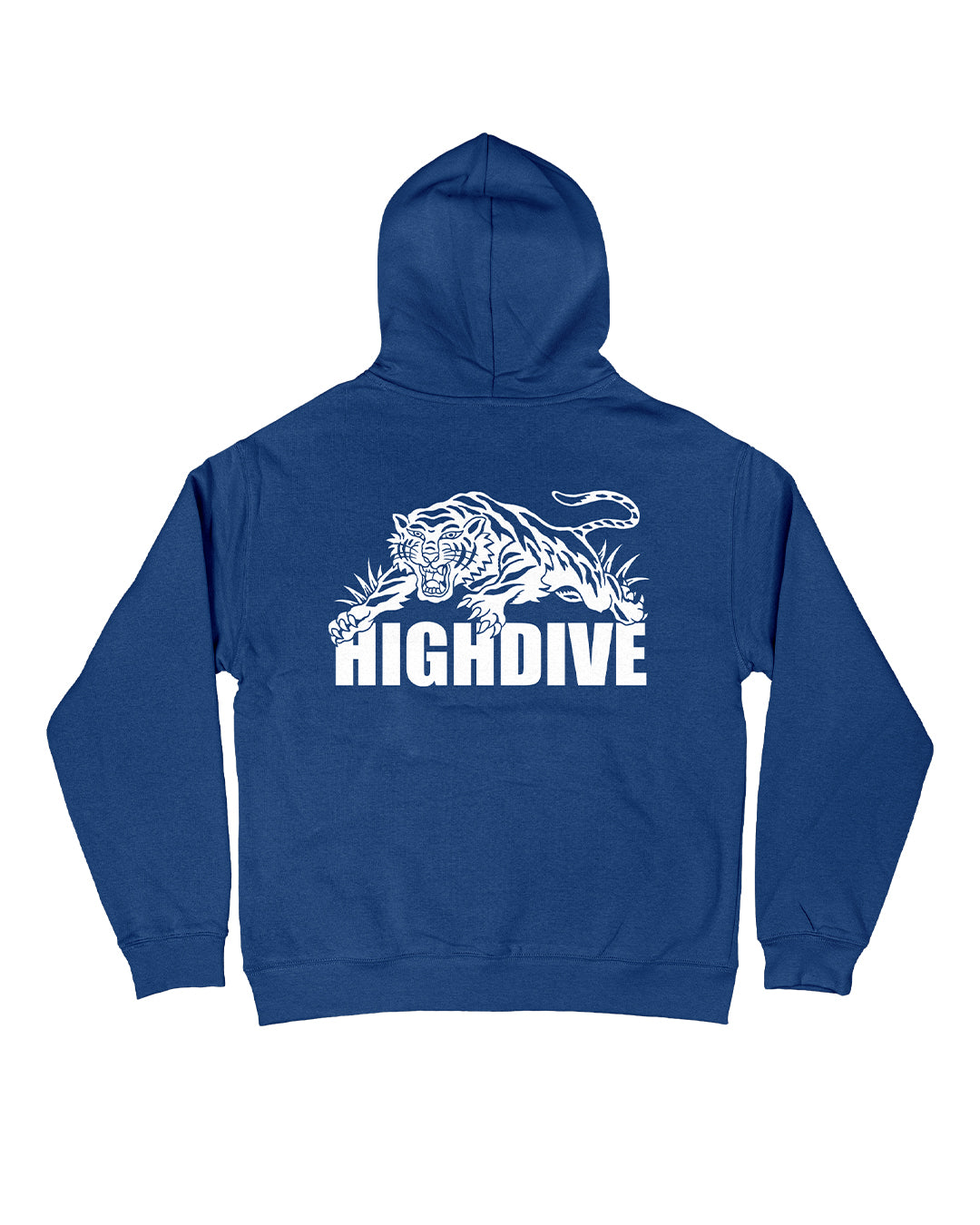 Trad Tiger Oversized Blue Hoody