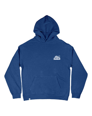 Trad Tiger Oversized Blue Hoody
