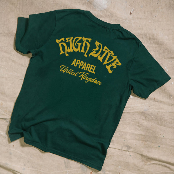 HDA United Kingdom Rainforest Green Tee