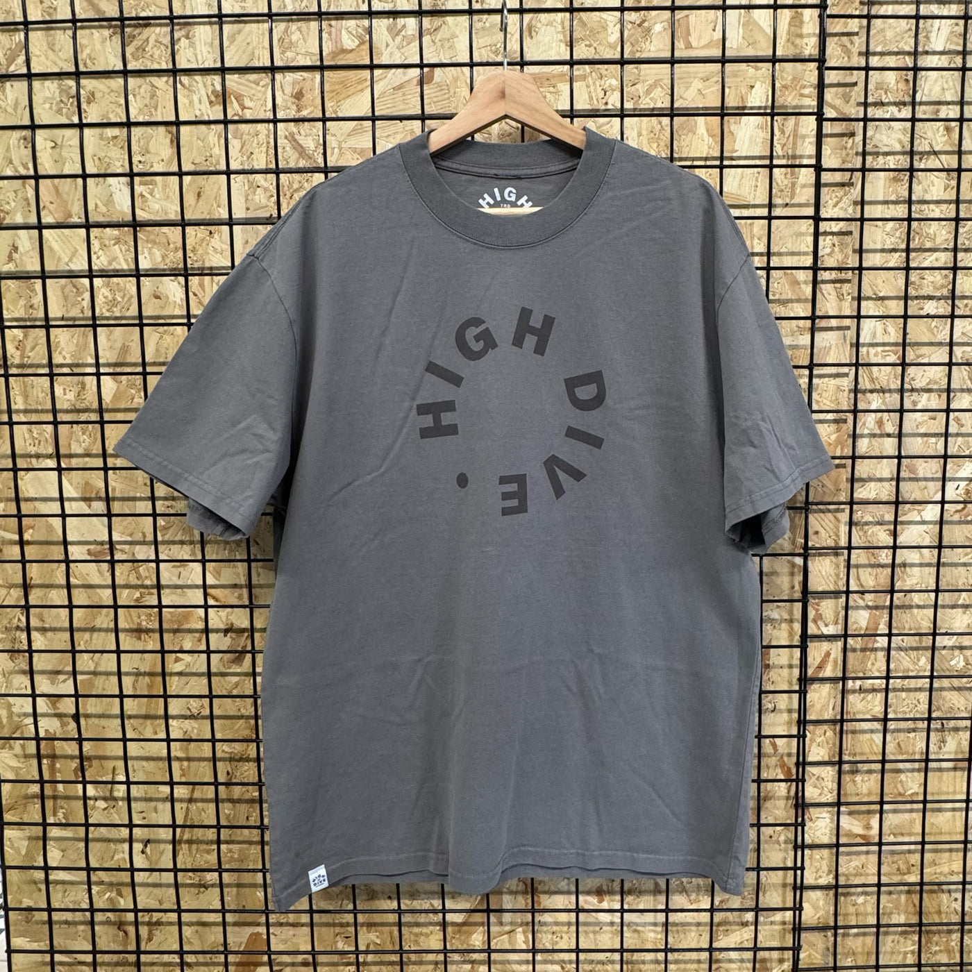 Heavy Faded Grey Tee