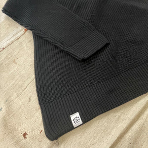 Chunky Knit Sweater Black