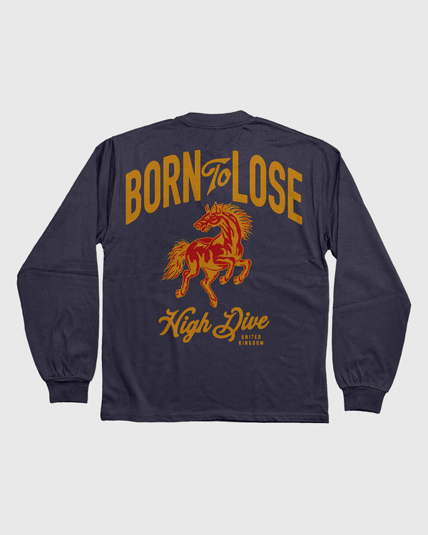 Born To Lose Heavy Midnight Blue Long Sleeve
