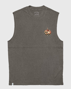 Hour Of Reckoning Heavy Faded Grey Tank