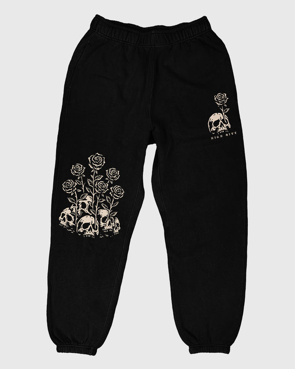 In Bloom Relax Black Joggers