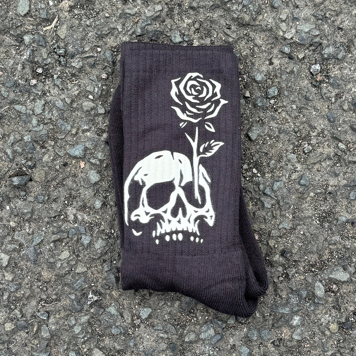 In Bloom Coal Socks