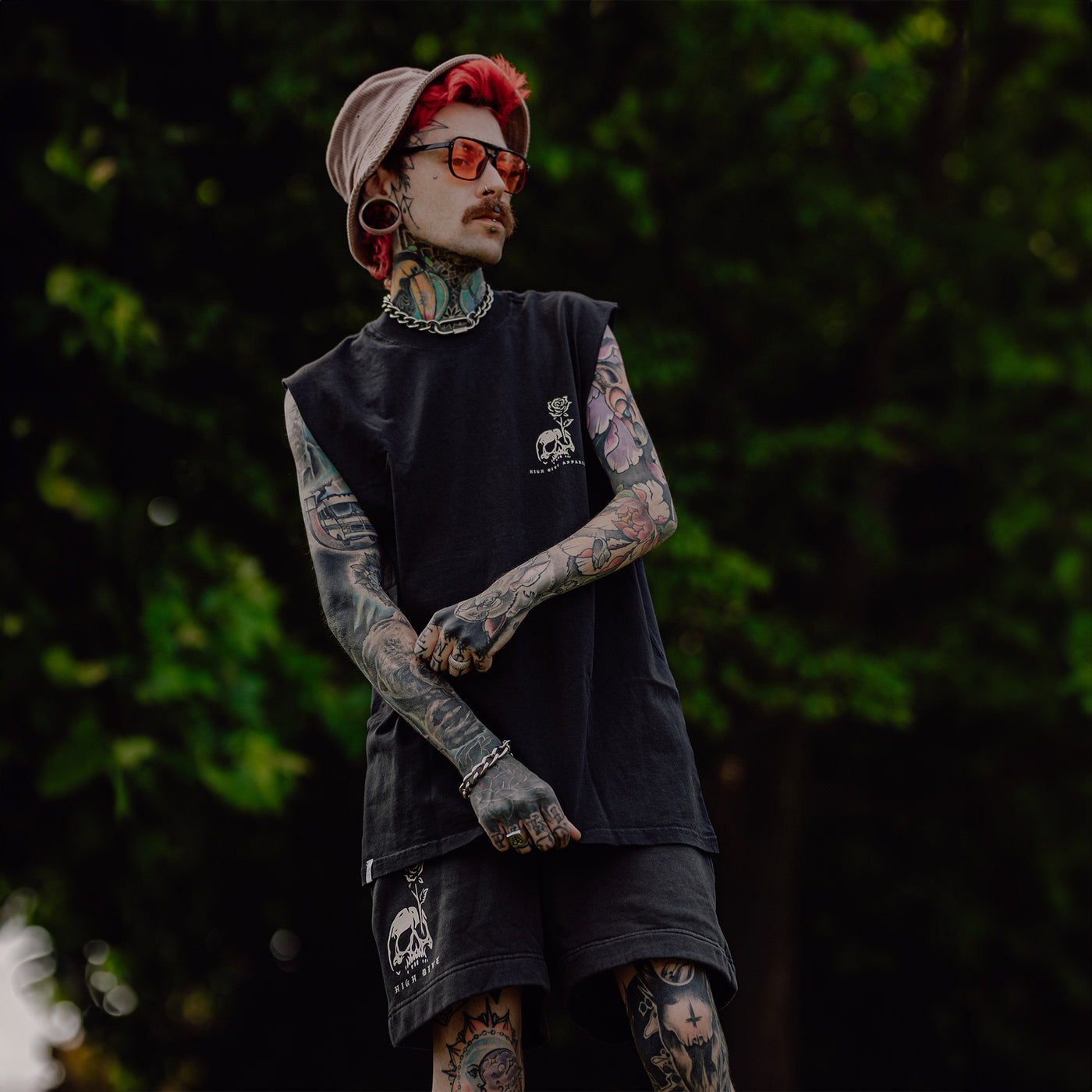In Bloom Heavy Faded Tank