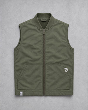 Sneaky Skull Khaki Green Gilet