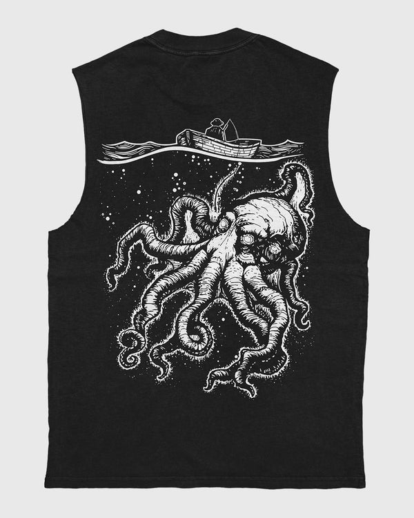 Kraken Heavy Faded Black Tank