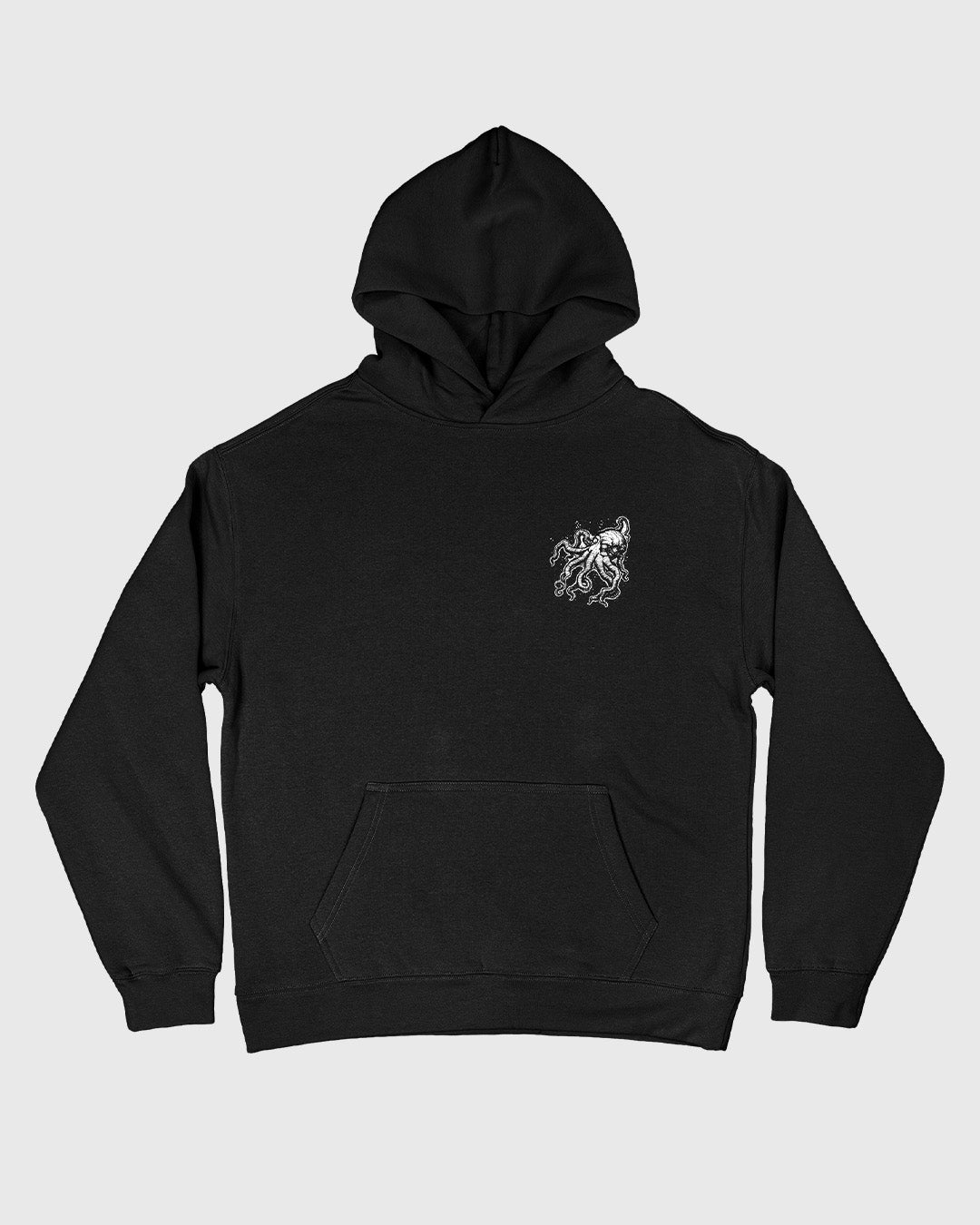 Kraken Oversized Hoody Black