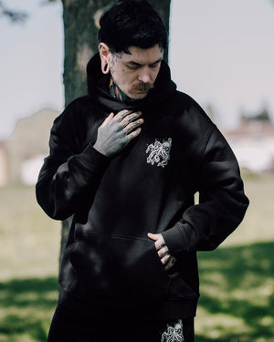 Kraken Oversized Hoody Black