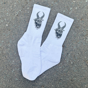 Krampus White Socks