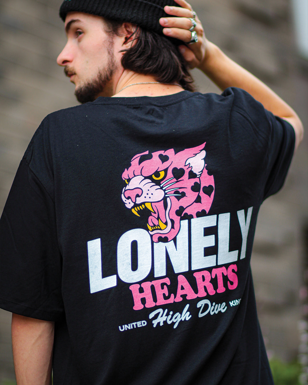 Lonely Hearts Black Tee