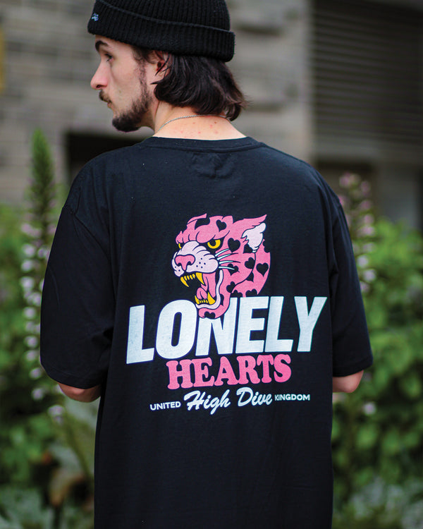 Lonely Hearts Black Tee